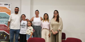 Filipe, Sónia, Raquel, Shirlei e Liliana